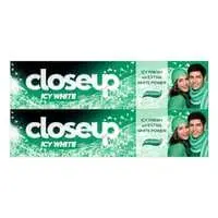 Closeup Icy White Menthol Burst Toothpaste Green 75ml Pack of 2