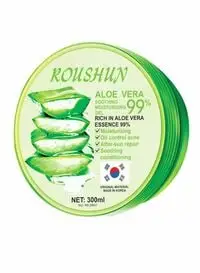 Roushun Aloe Vera Soothing Moisturizing Gel Green 300ml