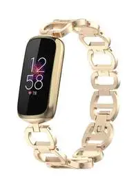 Fitme Replacement Metal Bracelet For Fitbit, Luxe Gold