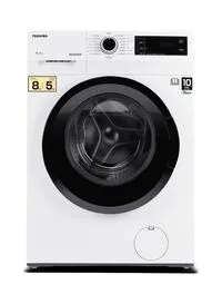 Toshiba Front Load Washer Dryer Washing Machine 8.0kg, TWD-BK90S2(WK), White (Installation Not Included)
