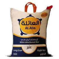 Al Aila Indian White Basmati Rice Ambar 5kg