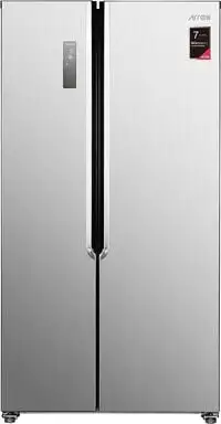 Arrow Side By Side Refrigerator, 18.39 Cu.Ft, 521 Ltr With LED Lighting, Multi Airflow Nofrost, Silver, Ro2-820Snf (Installation Not Included)
