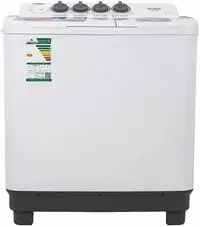 General Supreme Twin Tub Semi Automatic Washing Machine, 8 Kg Capacity, White (Installation Not Included)