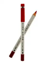 قلم تحديد الشفاه سيلكي شاين مقاوم للماء 08 أحمر 5G
