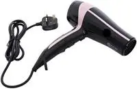 Olsenmark Powerful Hair Dryer With Concentrator - 2-Speed & 3 Temperature Settings - Salon Quality With Cool Shot Function For Frizz Free Shine & Concentrator - Portable, 2 Years Warranty