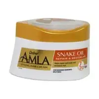 Dabur Amla Snake Oil Repair And Revitalise Styling Hair Cream Clear 140ml