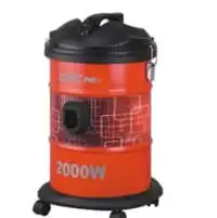 GVC Pro Drum Vacuum Cleaner, 21 Liters, 2000 Watts - GVC-2000