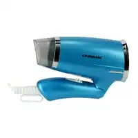 Olsenmark Portable Hair Dryer, Blue/Silver/Black