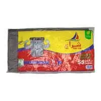 Shiraa garbage bags with strings 55gallon x25piece
