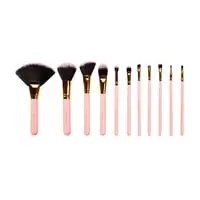 BH Cosmetics Pink Dot Collection Brush Set 11 Pieces
