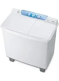 Hitachi Twin Tub Free Standing Washing Machine With 3 Programs, 10.5kg, PS-1055FJ-22056A, White (Installation Not Included)