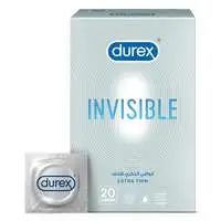 Durex Invisible Condom Clear 20 PCS