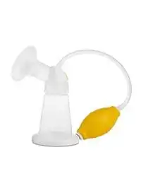 Pigeon Adjustable Manual Breast Pump Clear And Yellow