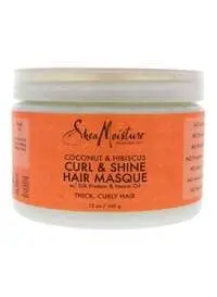 Sheamoisture Coconut And Hibiscus Hair Masque White