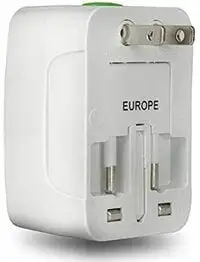 Generic Universal World Wide Travel Charger Adapter Plug Uk/Eu/Us/Au/Jp International Charger