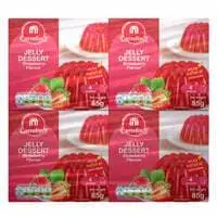 Carrefour strawberry flavourd jelly 85 g × 12
