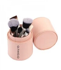 O.Two.O 10-Piece Makeup Brush Set, Beige