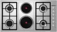 Mastergas 90cm Gas HOB With 4 Cooking Burner And 2 Electric Burner, Model No- H94MLCX, Installation Not Included