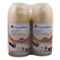 Carrefour air freshener automatic spray refill vanilla bouquet 250 ml x 2