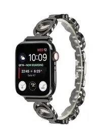Fitme Women Strap For Apple Watch 42/44/45mm, Black