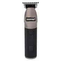 Geepas Rechargeable Hair Clipper With LED Display, Gtr56028, Lithium Battery, 120Mins Working, Stainless Steel Blades, Travel Lock, USB Charging, 4 Guide Combs