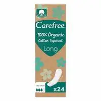 Carefree 100% Organic Cotton Unscented – 24 Pantyliners