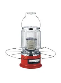 DLC Electric Heater 2000W DLC-2000RB, Silver/Red