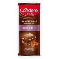 Canderel fruit & nutty chocolate 100g