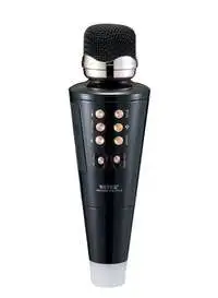 Wster Ws-2711 Wireless Karaoke Microphone Speaker With Disco Light