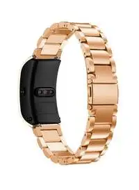 Fitme Replacement Metal Band For Smartwatch 18mm, Rose Gold