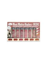 Thebalm Meet Matte Hughes Liquid Lipsticks Mini Kit Nude 7.2ml