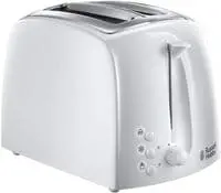 Russell Hobbs Textures 2 Slice Toaster- White