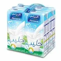 Almarai UHT Full Fat Milk 1L Pack of 4