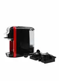 Dlc 3-In-1 Capsule Coffee Machine 1450W Dlc-Cm7316 Black/Red/Clear