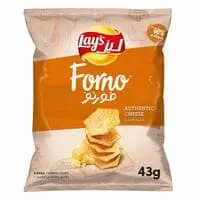 Lay's Forno Authentic Cheese, Baked Potato Chips, 40g