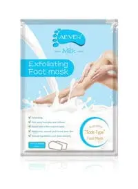 Aliver Milk Exfoliation Foot Mask White 40G