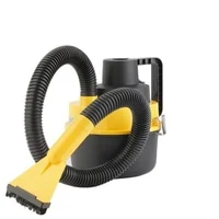 Generic Auto Portable 12V Handheld Car Vacuum Cleaner Air Pump Inflator Wet Dry Duster Kit Yellow