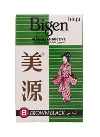 Bigen Powder Hair Dye Brown Black 6G