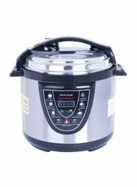 Home Master Electric Pressure Cooker 6 Litre Silver/Black