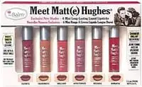 The Balm Meet Matte Hughes Set Of 6 Mini Long-Lasting Liquid Lipsticks