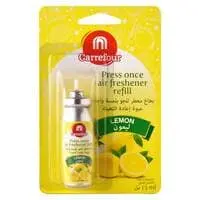 Carrefour press once air freshener refill lemon 15 ml