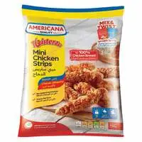 Americana Twisterzzz Mini Chicken Strips with Ranch and Cheese Jalapeño Seasoning 750g