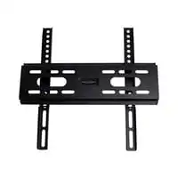 Geepas LED TV Wall Mount LCD Plasma Perfect Center Design Bracket With Articulating Arm Integrated Bubble Level, Black