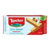 Loacker Less Sugar Hazelnut Wafer 45g