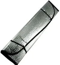 Generic 1Pcs Jumbo Folding Sunshade Silver Long Fold