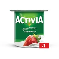 Activia Yogurt Strawberry 120g