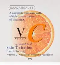 Saada Beauty Vitamin C Foundation, 50G