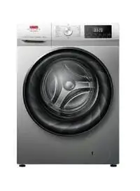 Haam Front Loading Washing Machine, 10kg, Interverter, 100% Drying, HMFL10D6S-22, Silver (Installation Not Included)