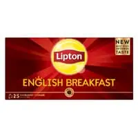 Lipton English Breakfast Tea, 25 Tea Bags
