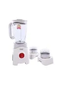 Jano 3-In-1 Electric Good Quality Perfect Blender, 1.25L, 450W, E06000, White